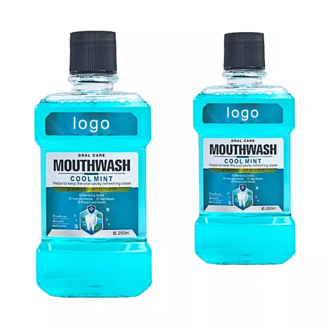 Fleckenaufhellendes Mundwasser